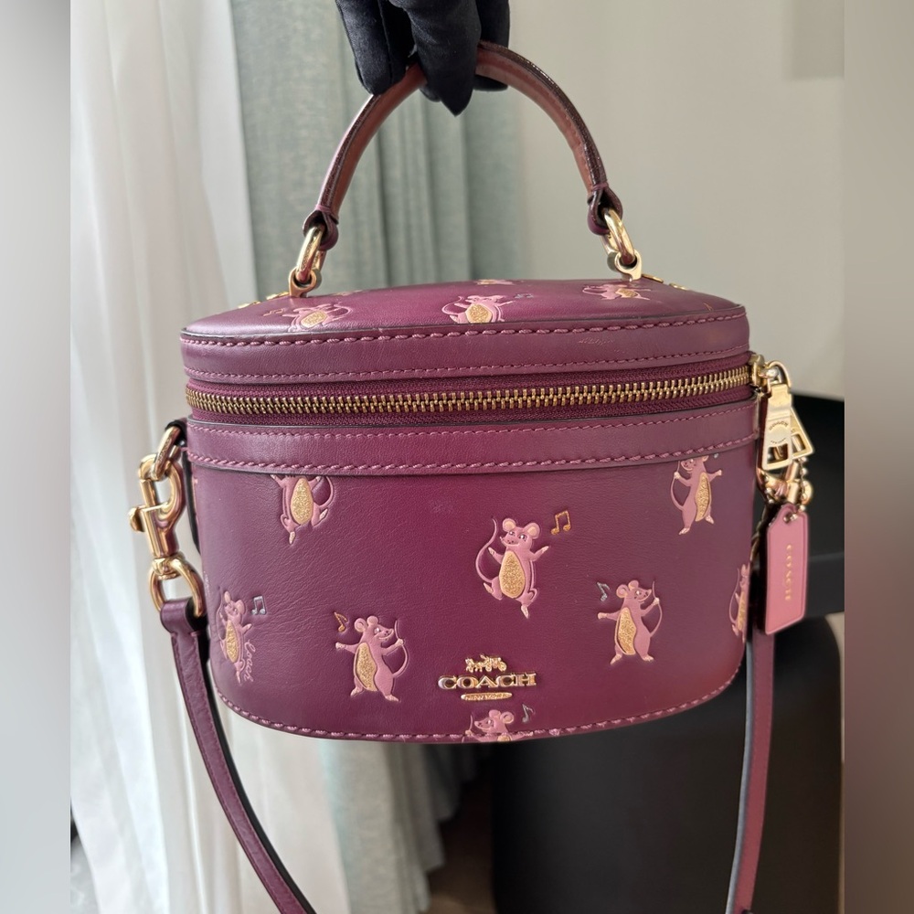 COACH Trail Bag With Party Mouse Print - Picture 2 of 16